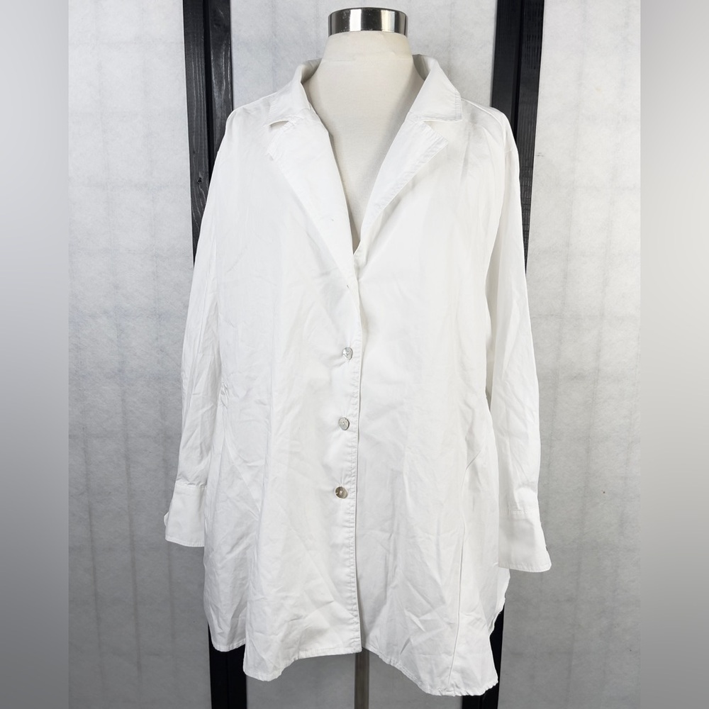 Pomander Place White Trench Coat Classic Minimalist Design